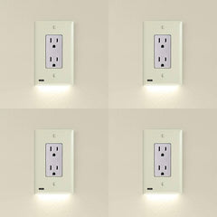 Socket switch night light