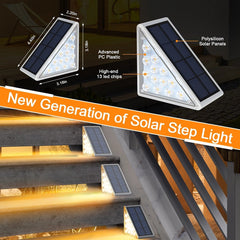 🏆Hot Sale 49% Off - 🔥LED Solar Waterproof Step Lights