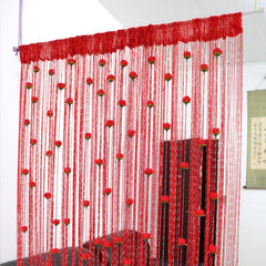 Rose Thread Door Curtain