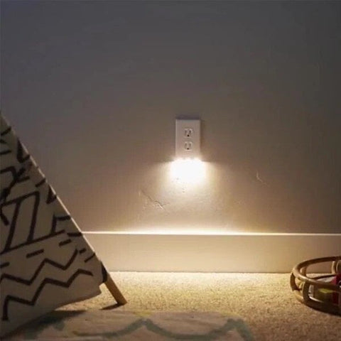 Socket switch night light