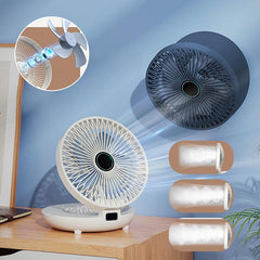 Small wall-mounted fan