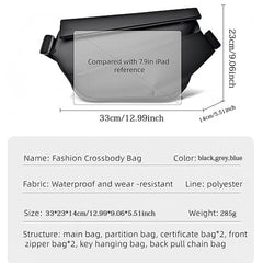 Adjustable Shoulder Straps Cross-Body Bag