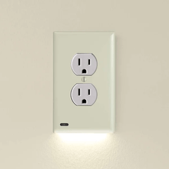 Socket switch night light