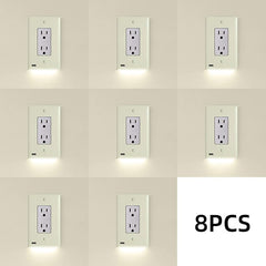 Socket switch night light