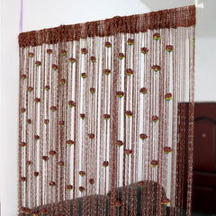 Rose Thread Door Curtain