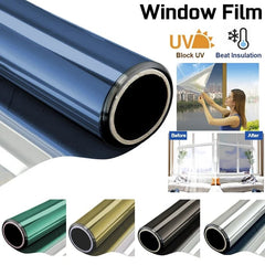 Privacy Sun Blocking Anti UV Reflective Window Film - BUY MORE SAVE MORE