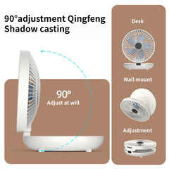 Small wall-mounted fan