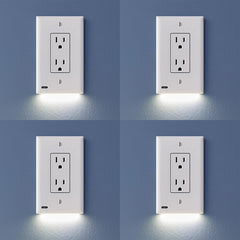 Socket switch night light