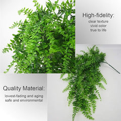 🔥$9.97 Today Only--UV Resistant Lifelike Artificial Boston Fern🌱