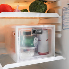 Refrigerator Food Storage Box with Password Lock