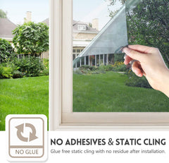 Privacy Sun Blocking Anti UV Reflective Window Film - BUY MORE SAVE MORE